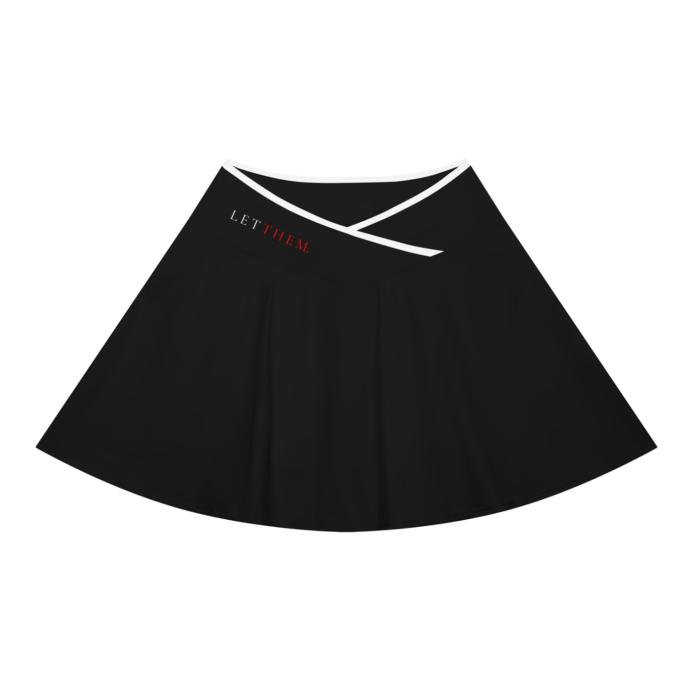 Women's Color Block A-Line Skirt