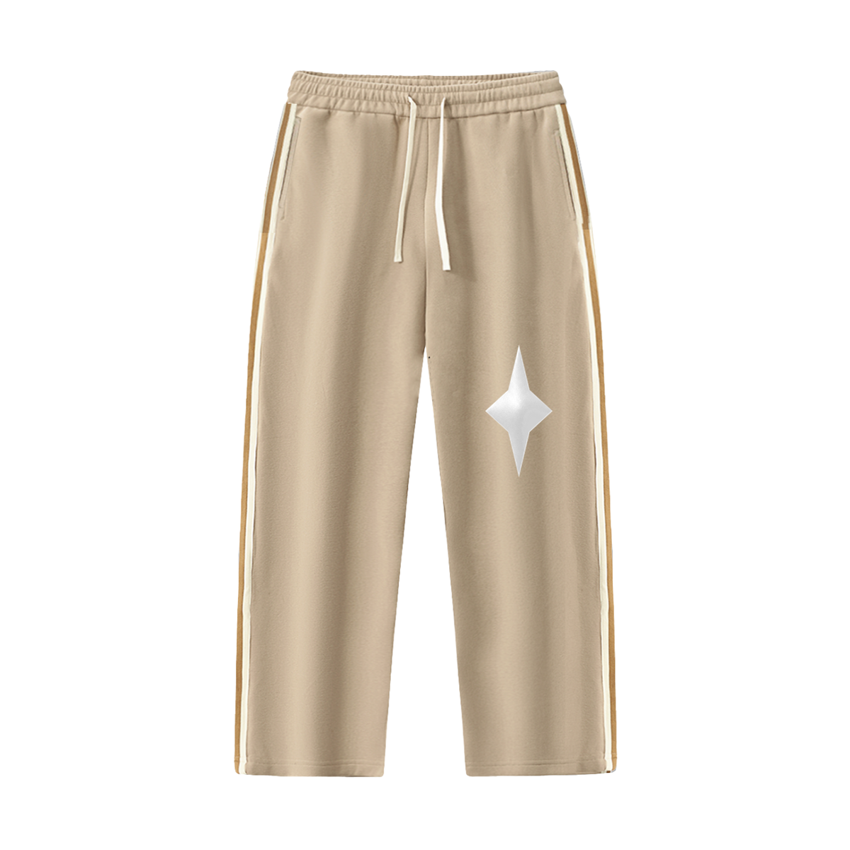 TLOL Contrast Stripe Straight-Leg Pants