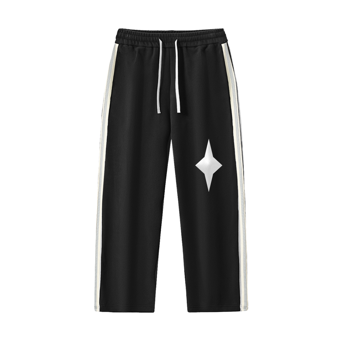 TLOL Contrast Stripe Straight-Leg Pants