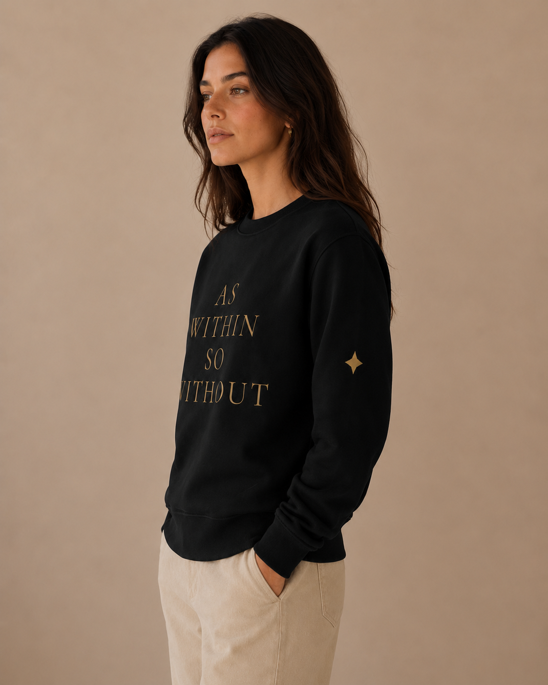 TLOL As Within So Without Organic Crew Sweatshirt