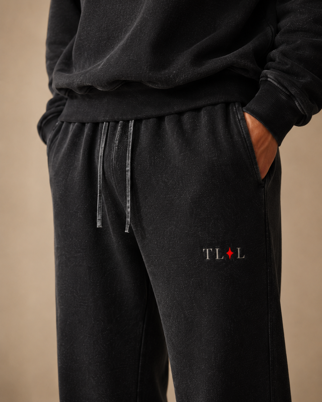 TLOL Washed Fleece Sweatpants