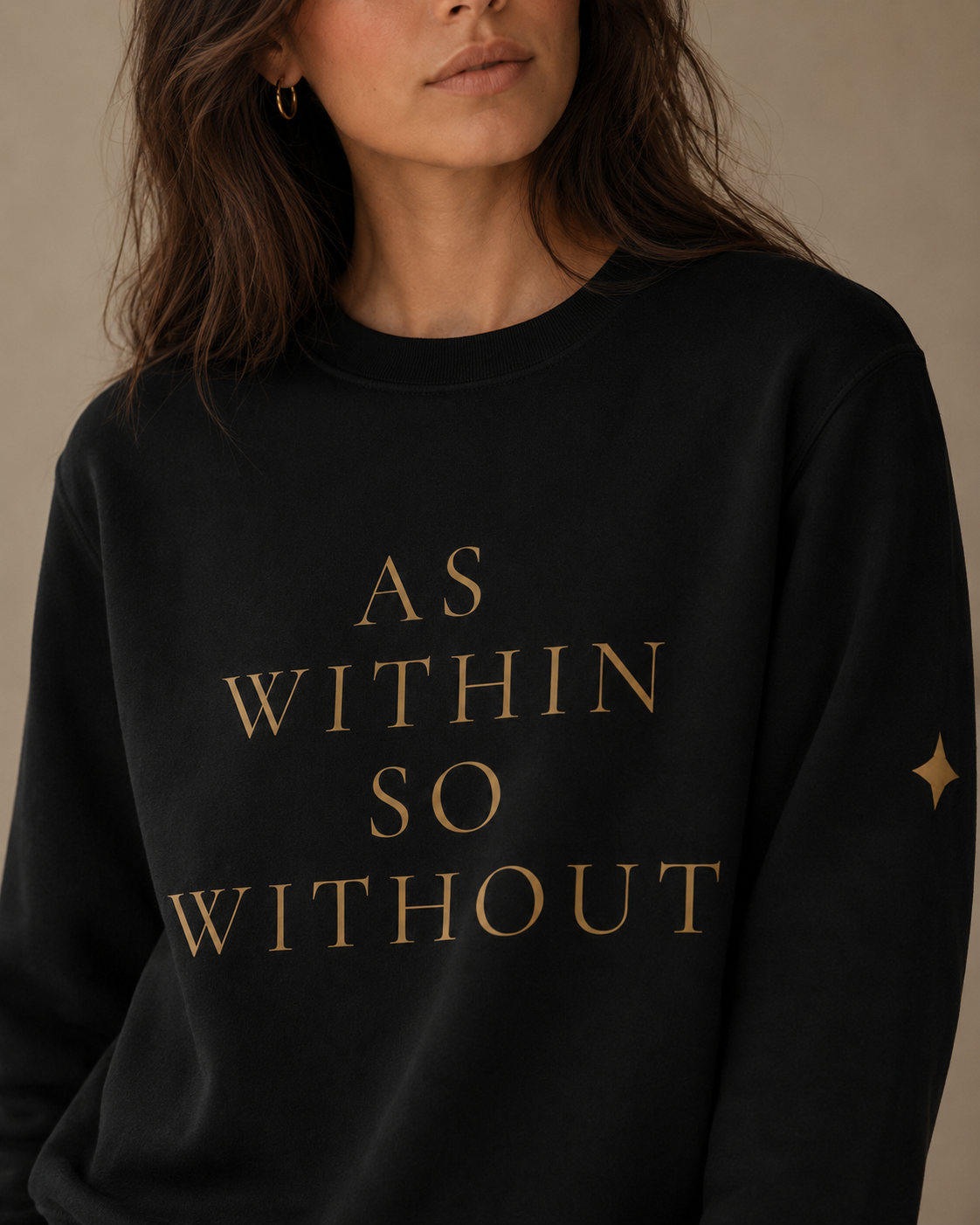 TLOL As Within So Without Organic Crew Sweatshirt