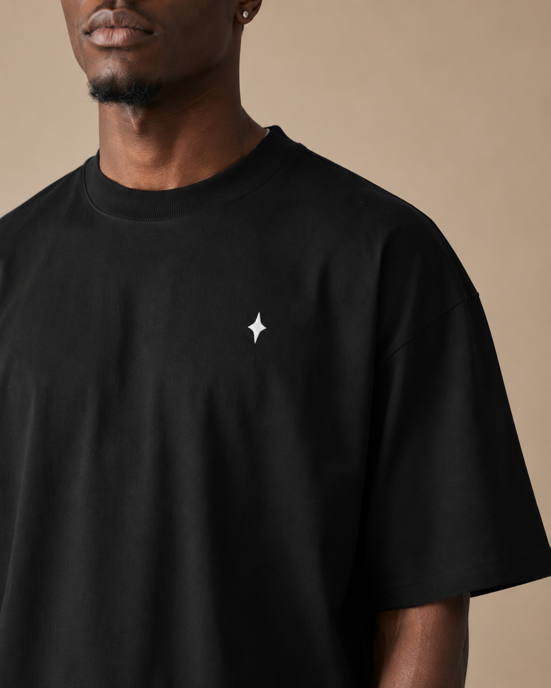 TLOL Organic High-Neck Oversized Tee