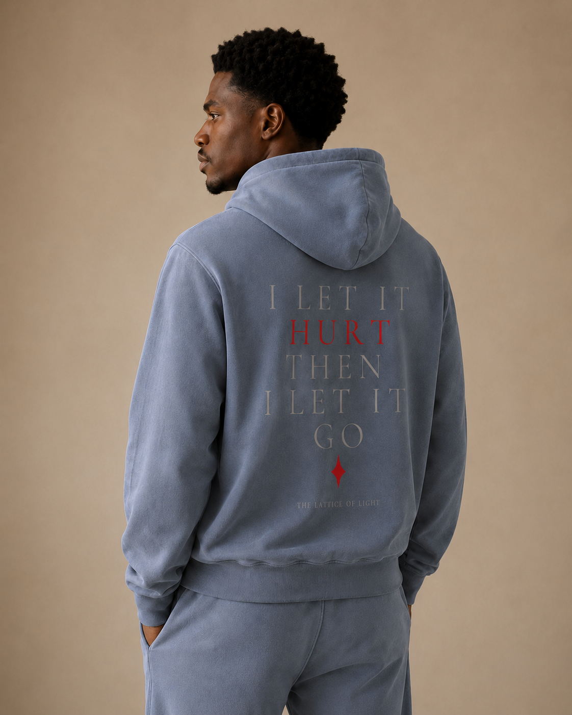 TLOL I Let It Hurt Washed Fleece Hoodie