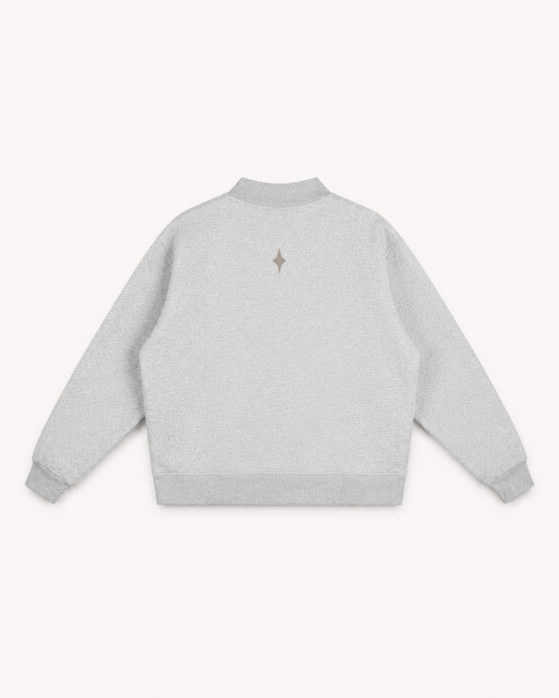 TLOL Life Happens For Me Mock-Neck Fleece Sweatshirt