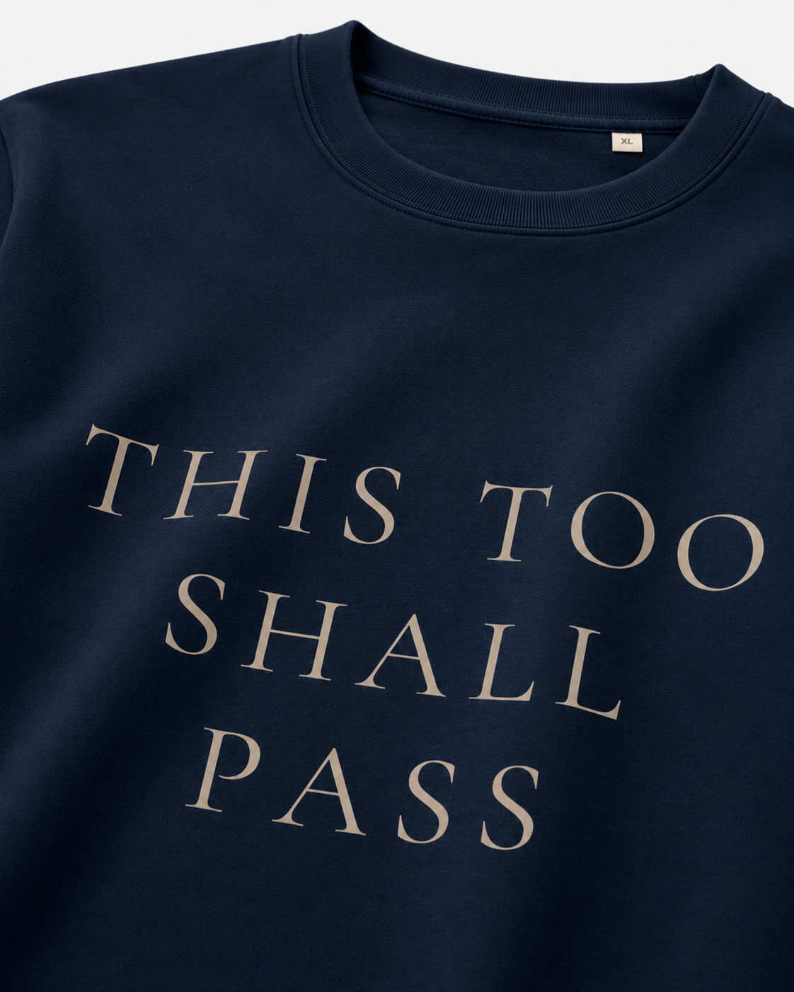TLOL This Too Shall Pass Organic Crew Sweatshirt