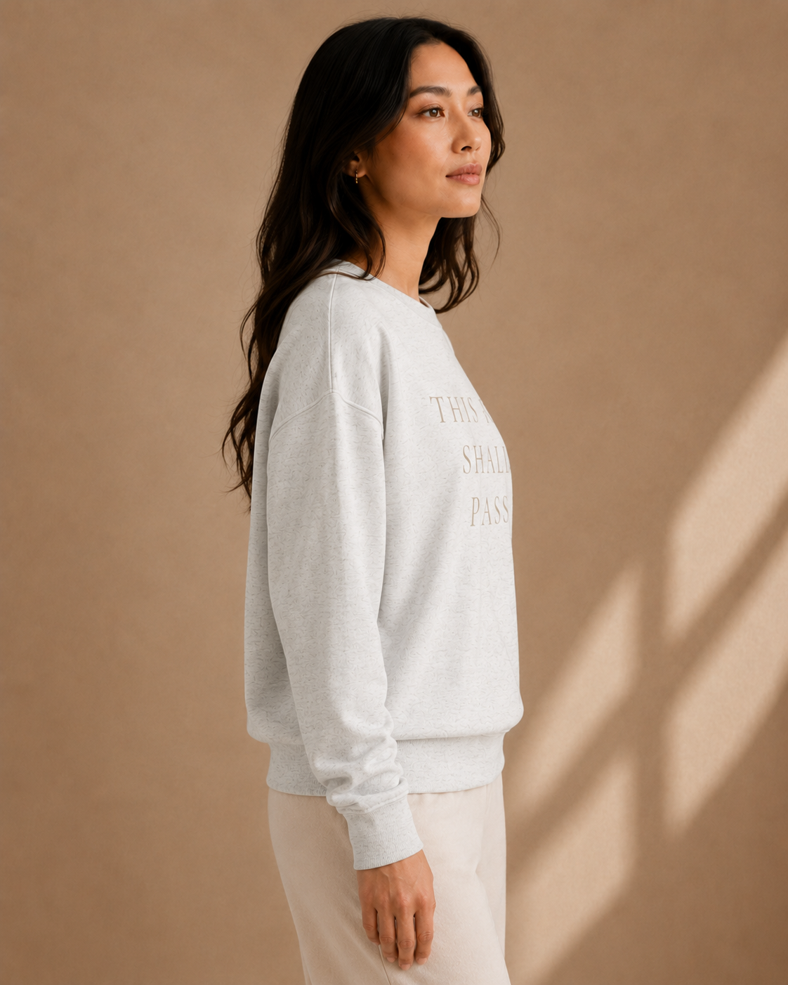 TLOL This Too Shall Pass Organic Crew Sweatshirt
