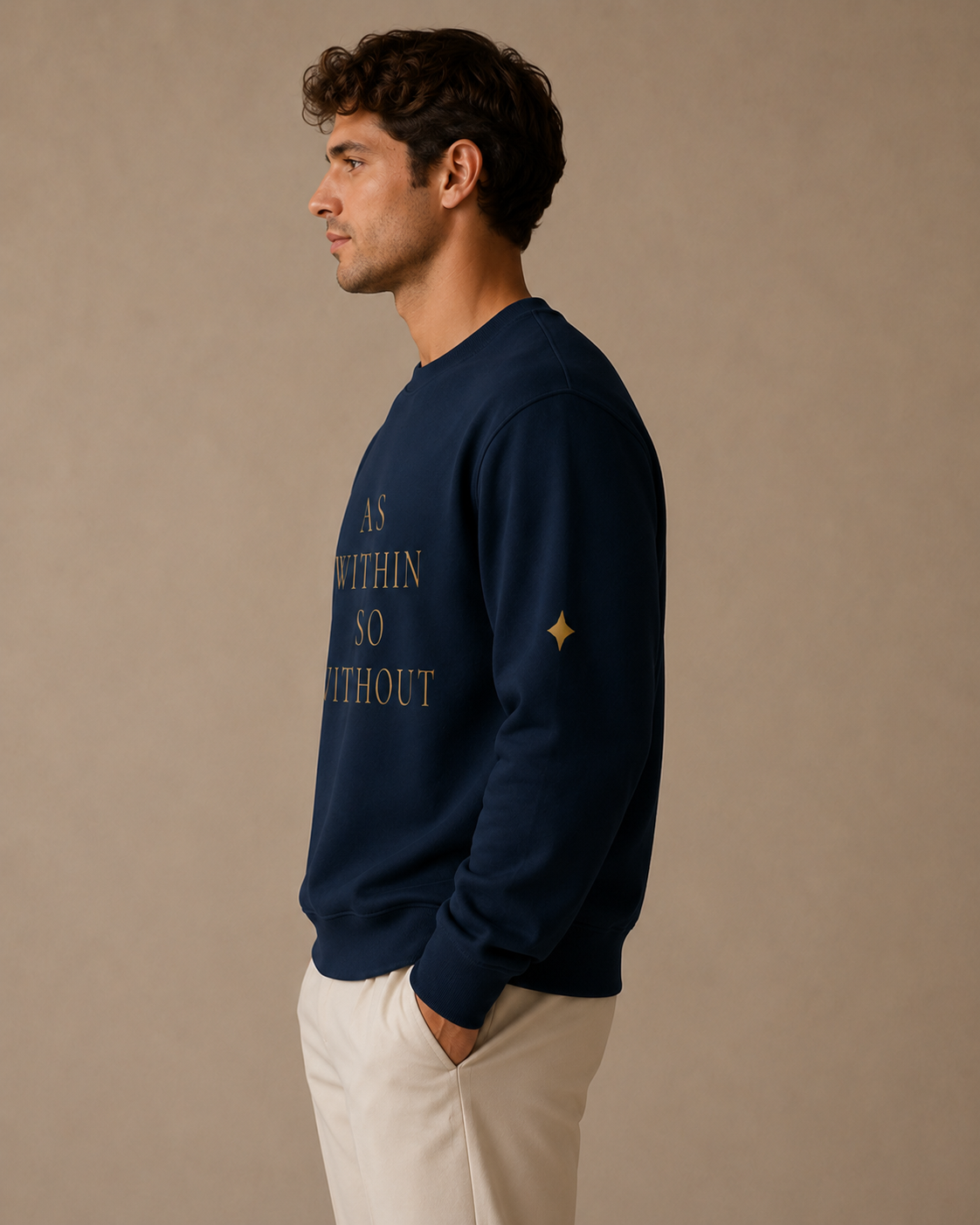 TLOL As Within So Without Organic Crew Sweatshirt