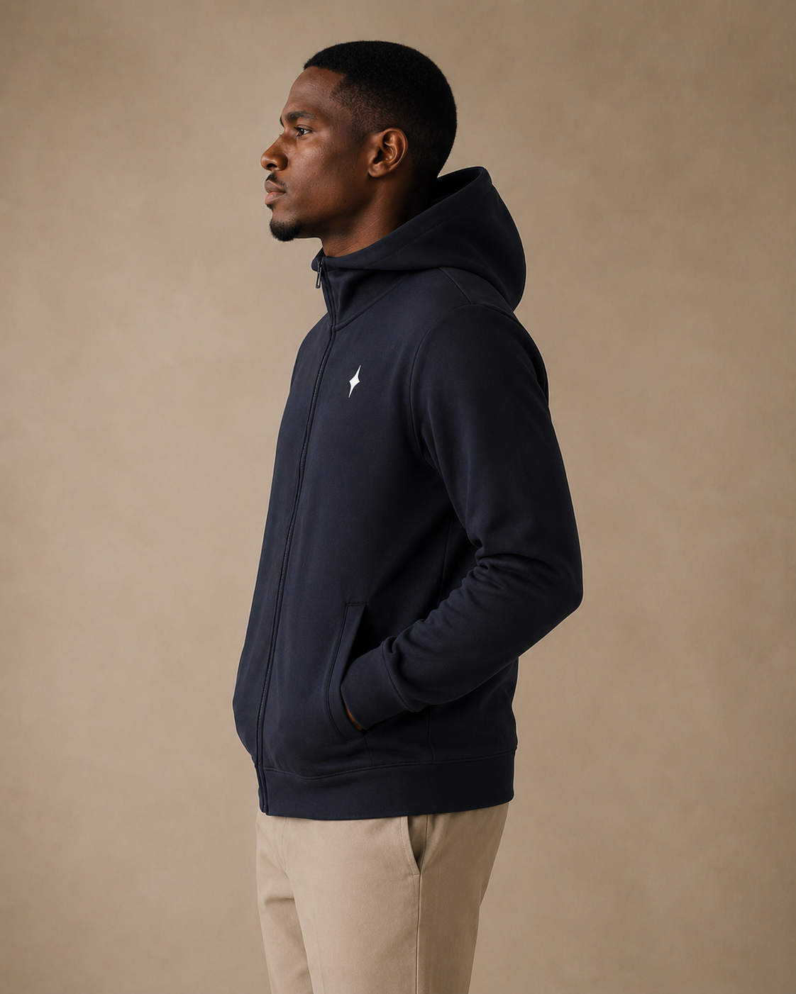 TLOL Let It Go Heavyweight High-Neck Zip Hoodie