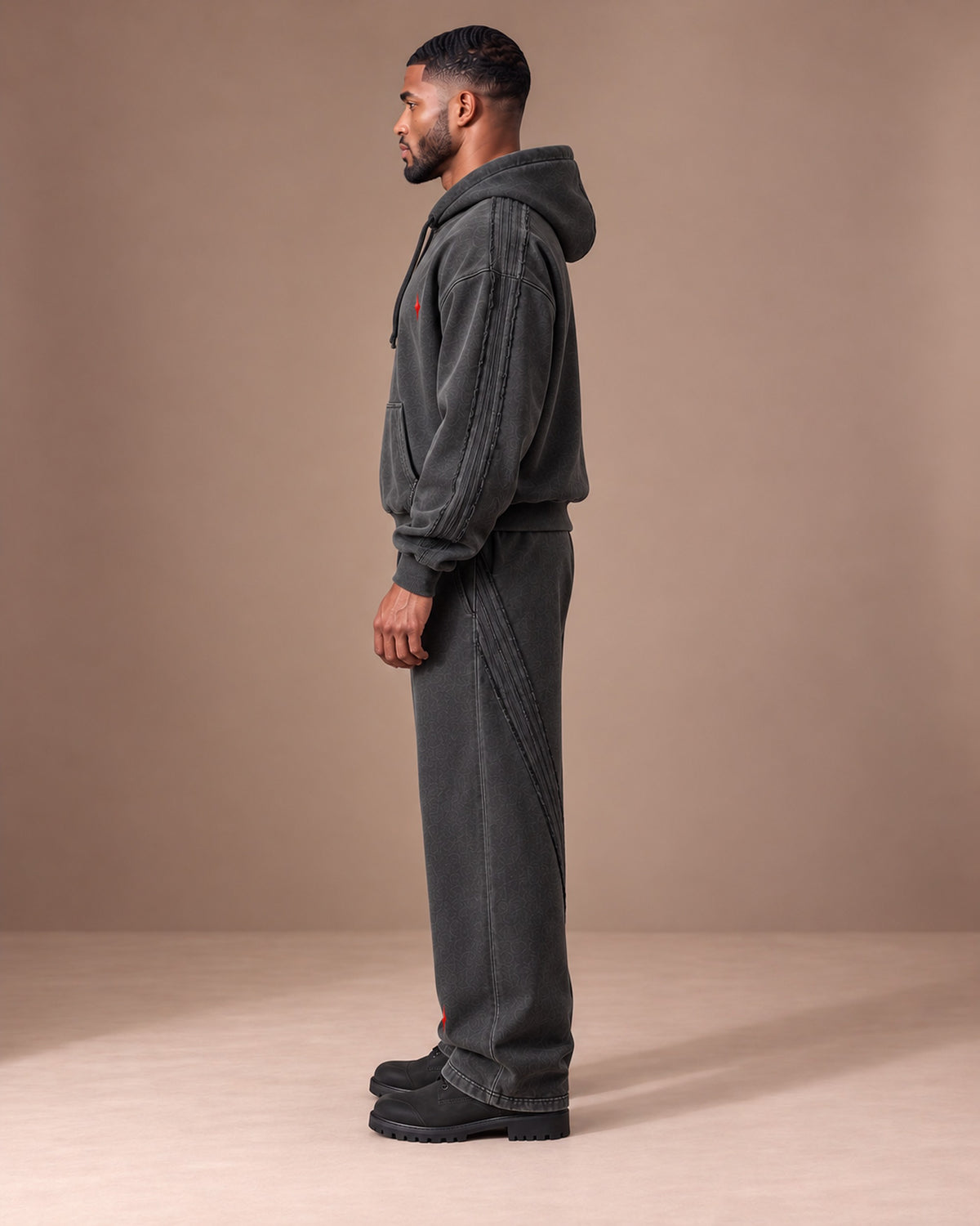TLOL Seasons Black matching set, left view. Pieces sold separately.
