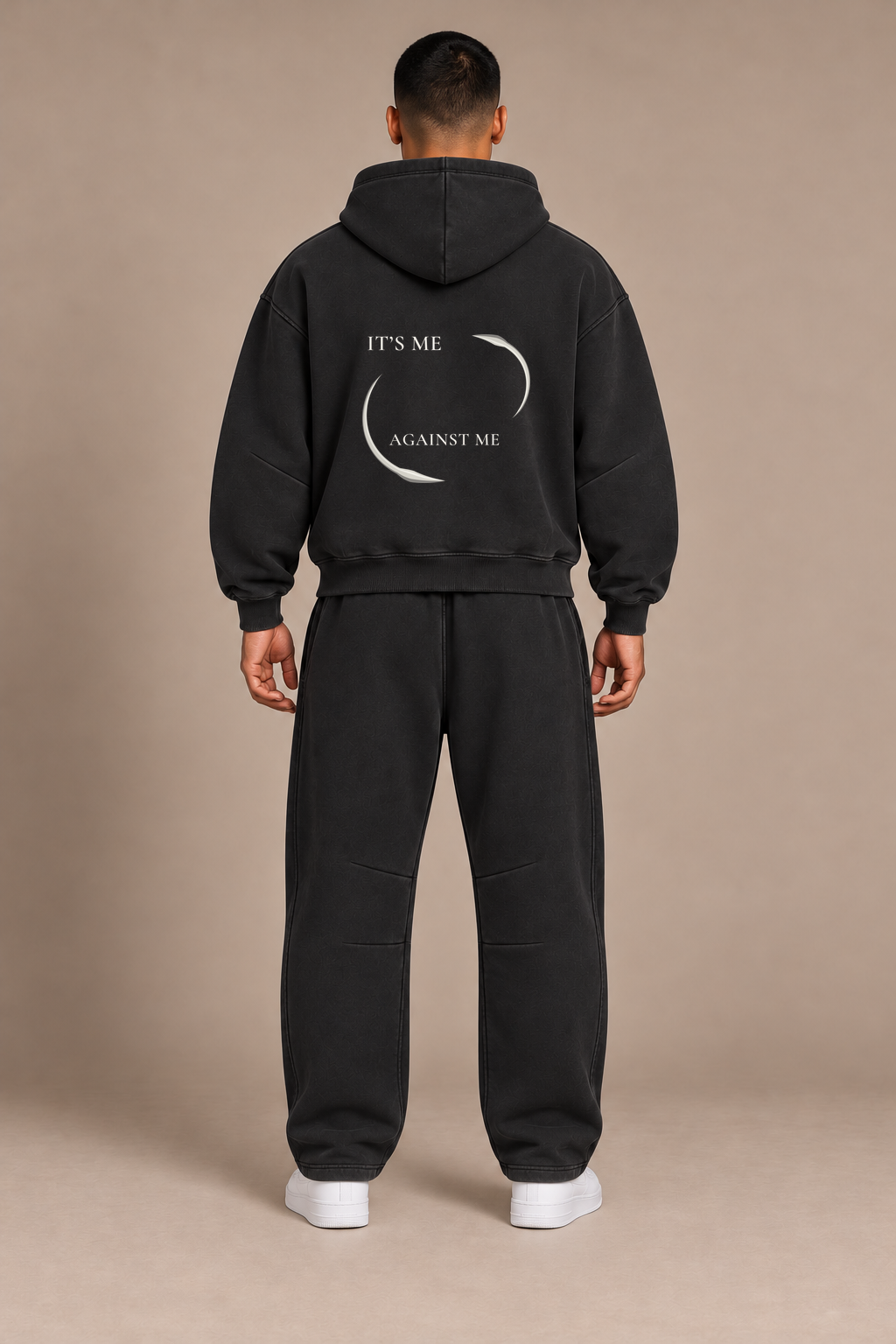 Black Shared Orbit — back on-body styling; hoodie and pants sold separately