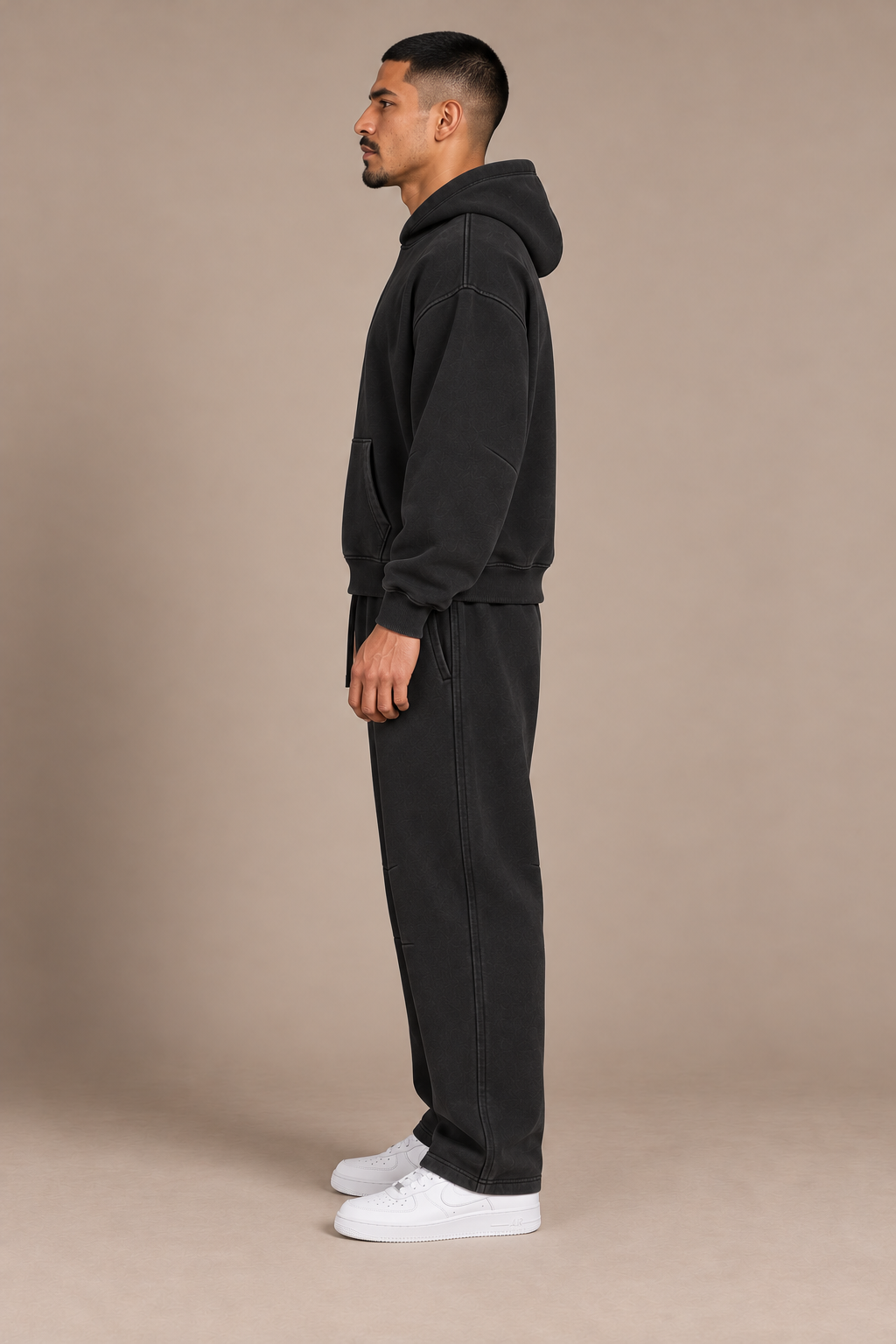Black Shared Orbit — true right on-body styling; hoodie and pants sold separately
