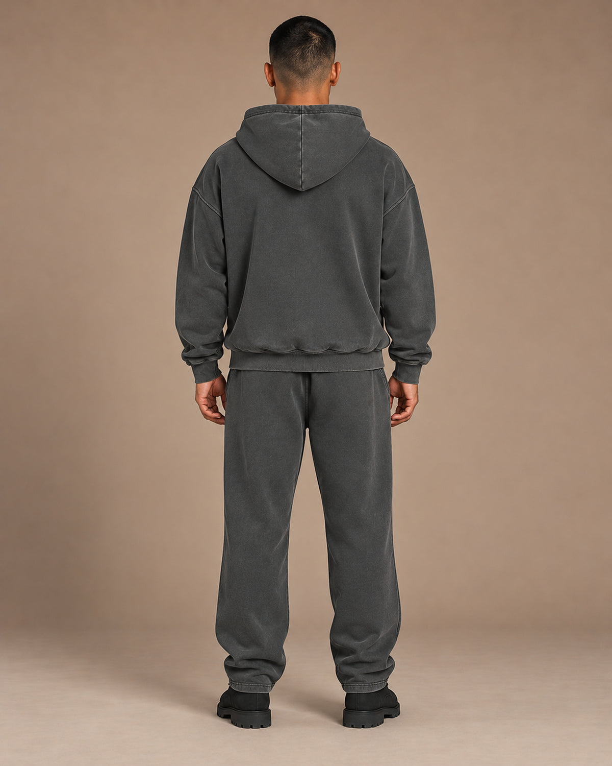 TLOL Dark Gray Paired Selves matching set, back view