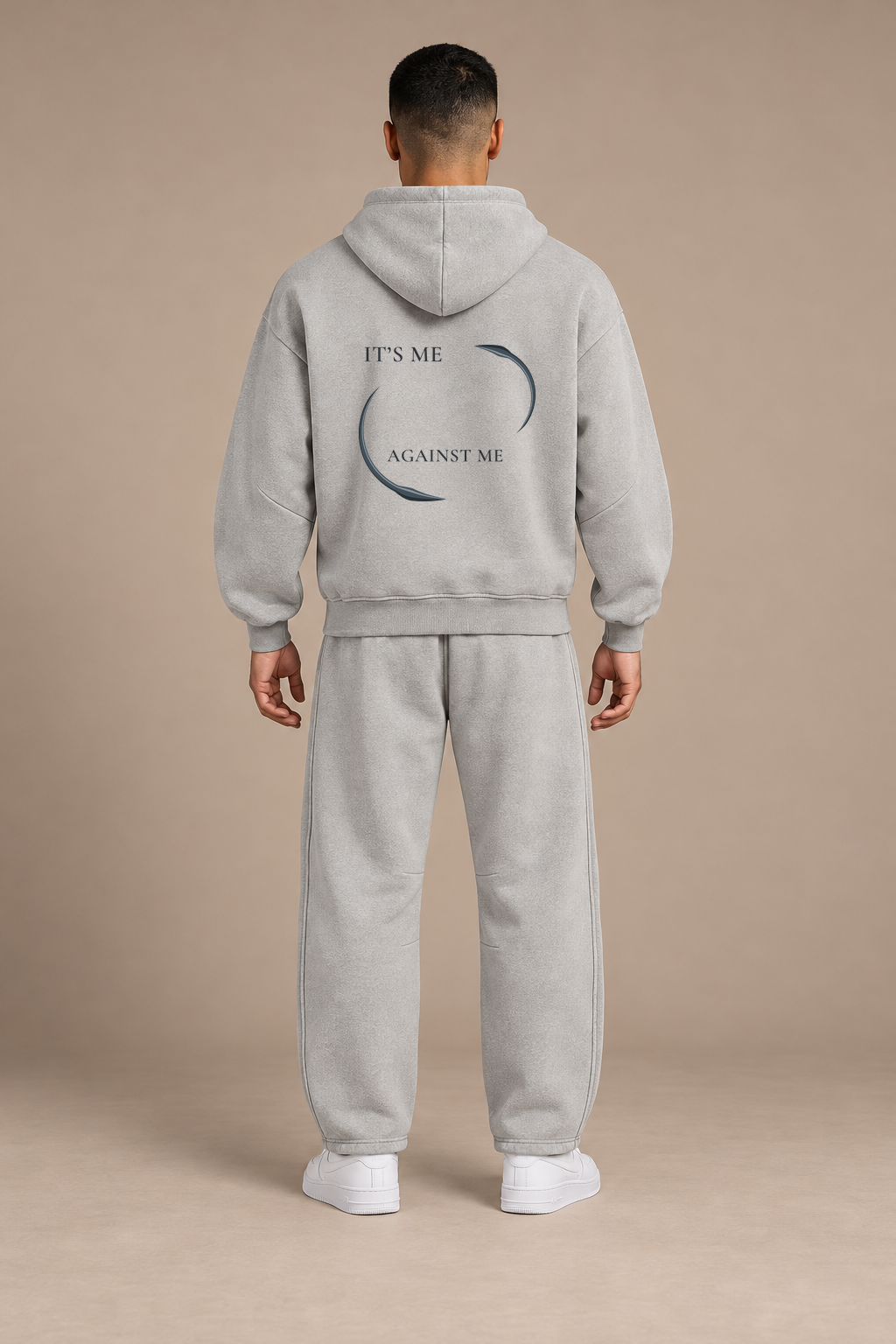 Light Gray Shared Orbit — back on-body styling; hoodie and pants sold separately