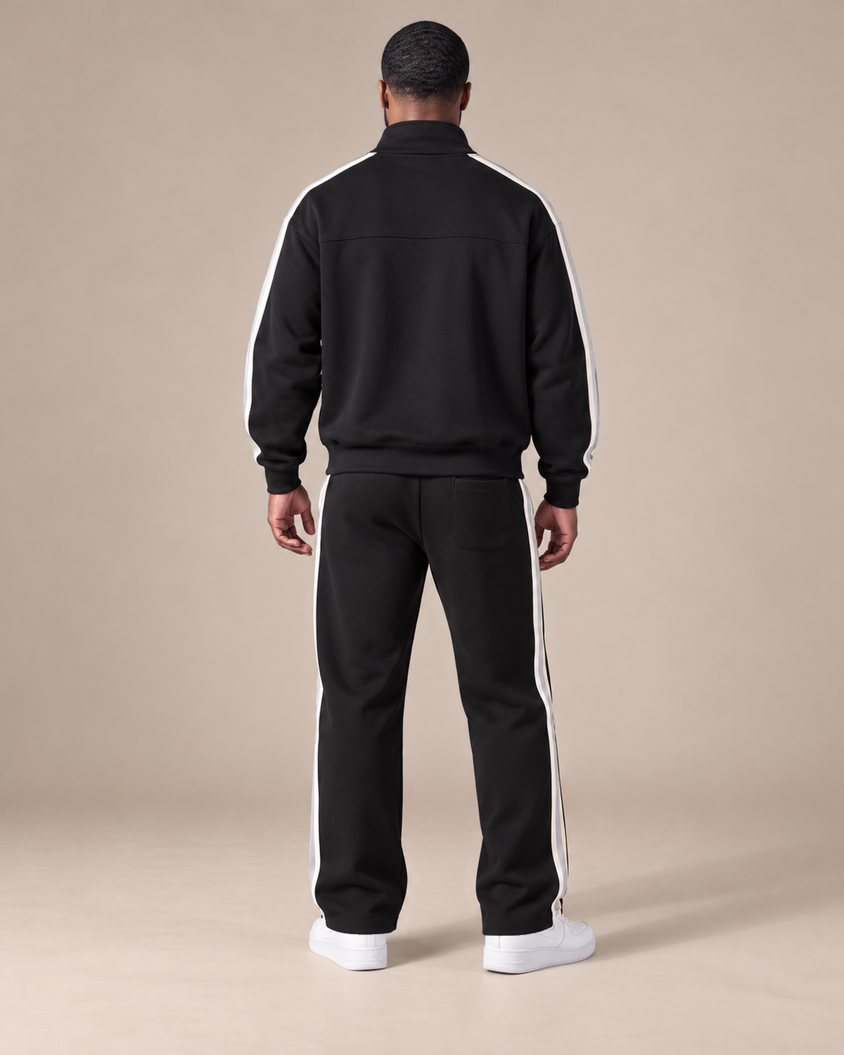 TLOL Design 3 contrast set, black, back view