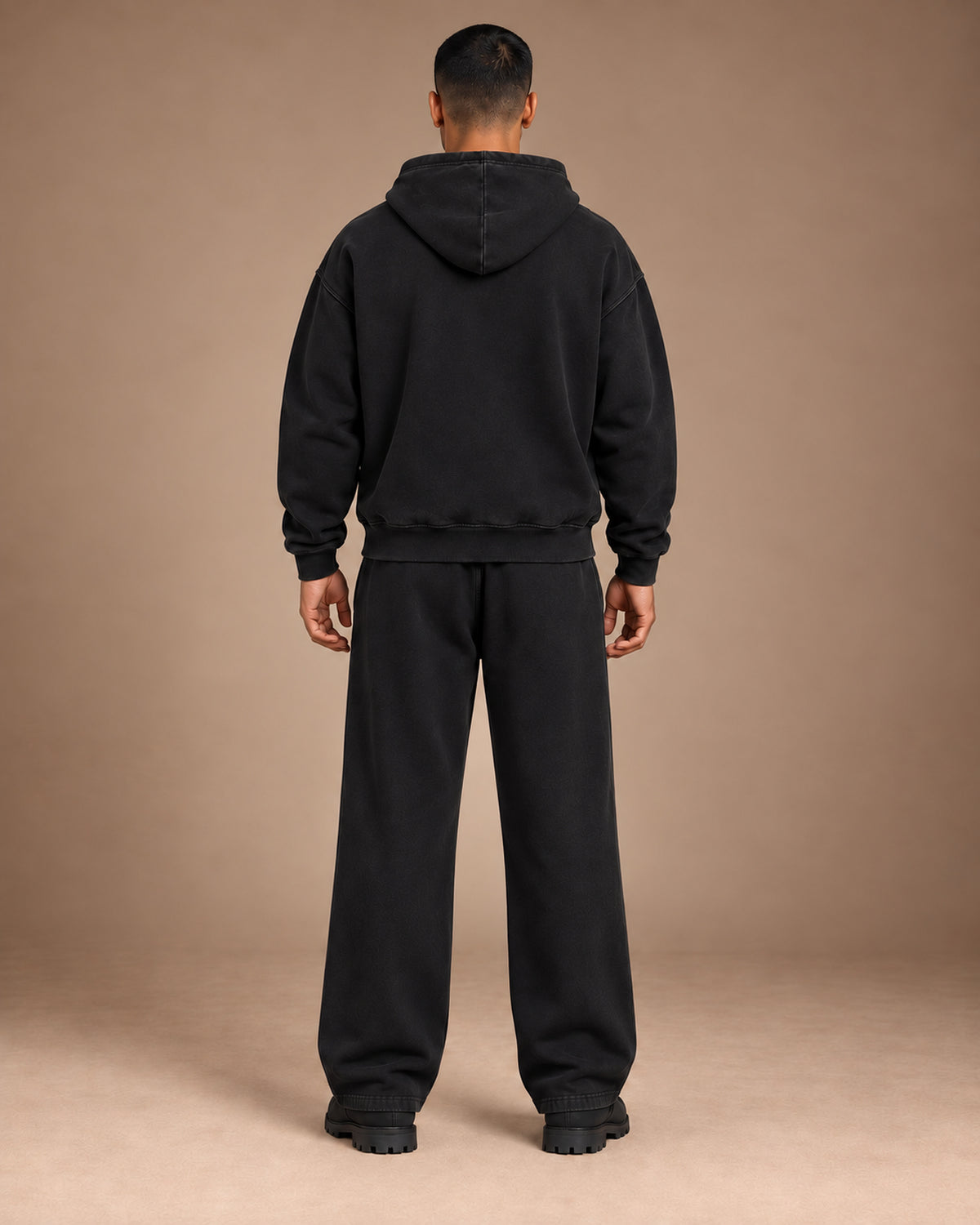 TLOL Black Paired Selves matching set, back view