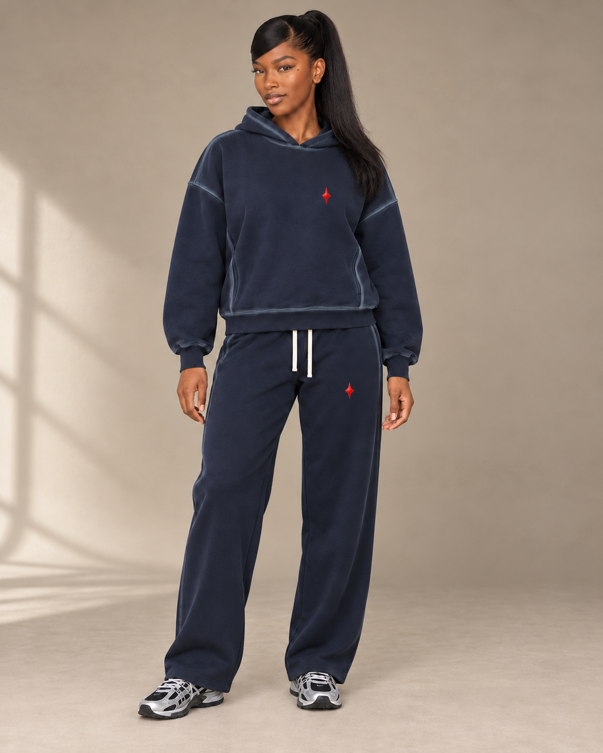 TLOL Sunfaded Edge Washed Blue set, front view