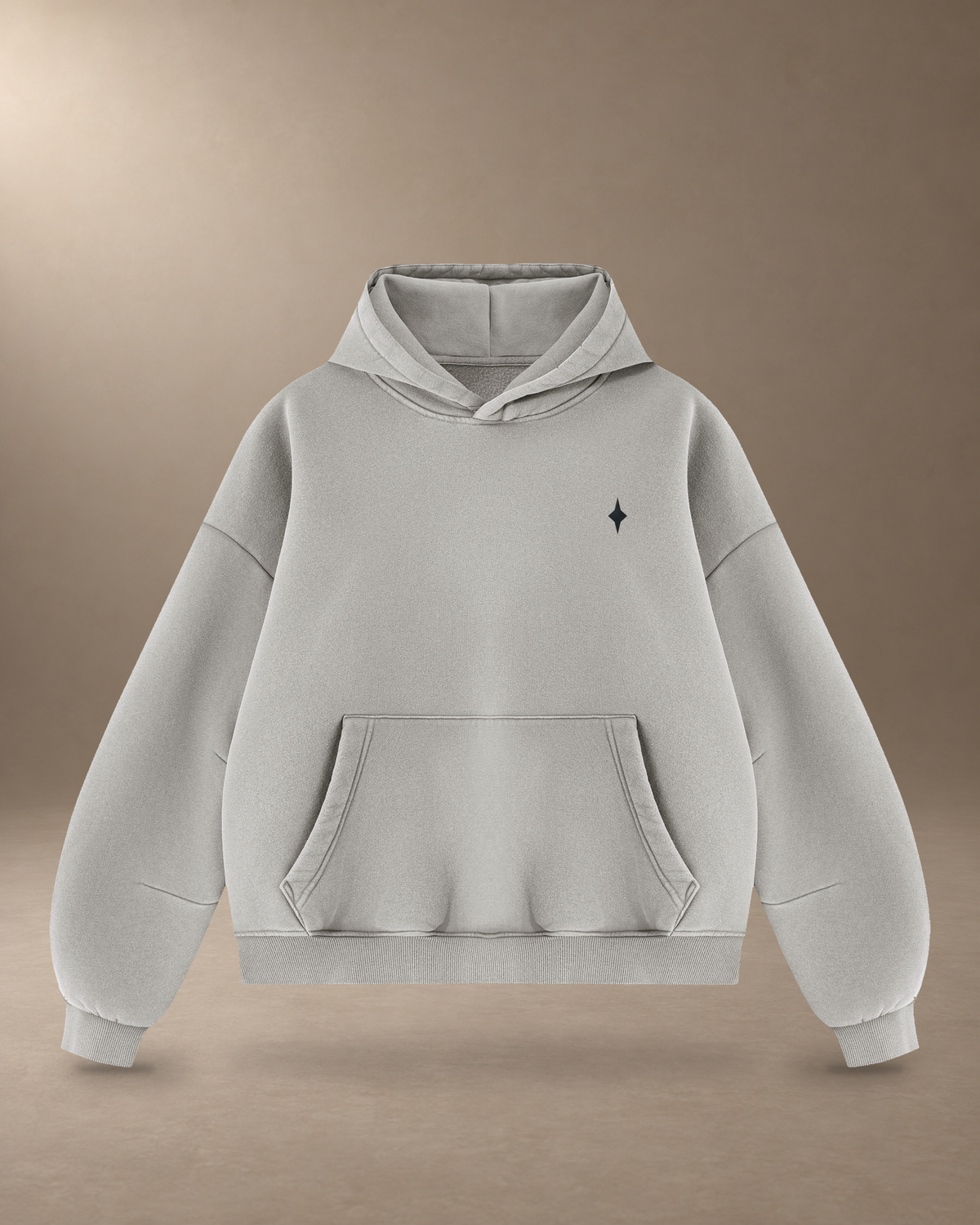 light gray hoodie front — hoodie only
