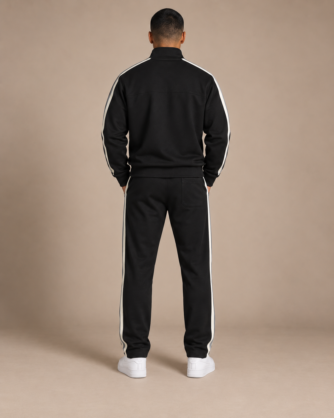 TLOL Contrast Stripe Straight-Leg Pants