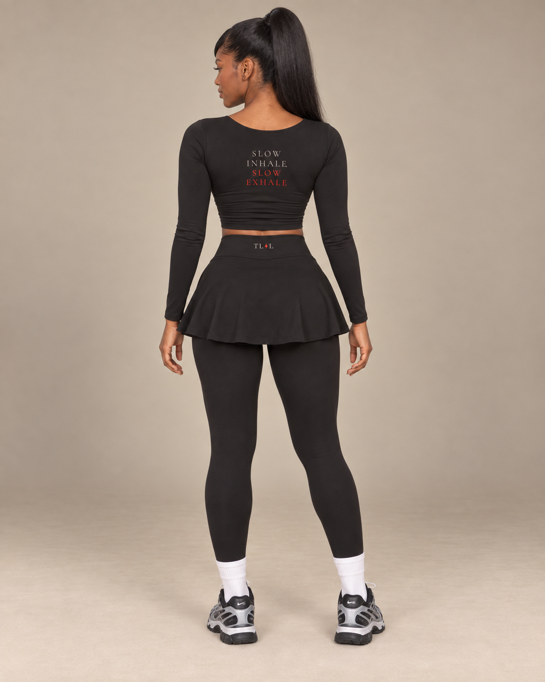 TLOL Paneled Long-Sleeve Yoga Tee