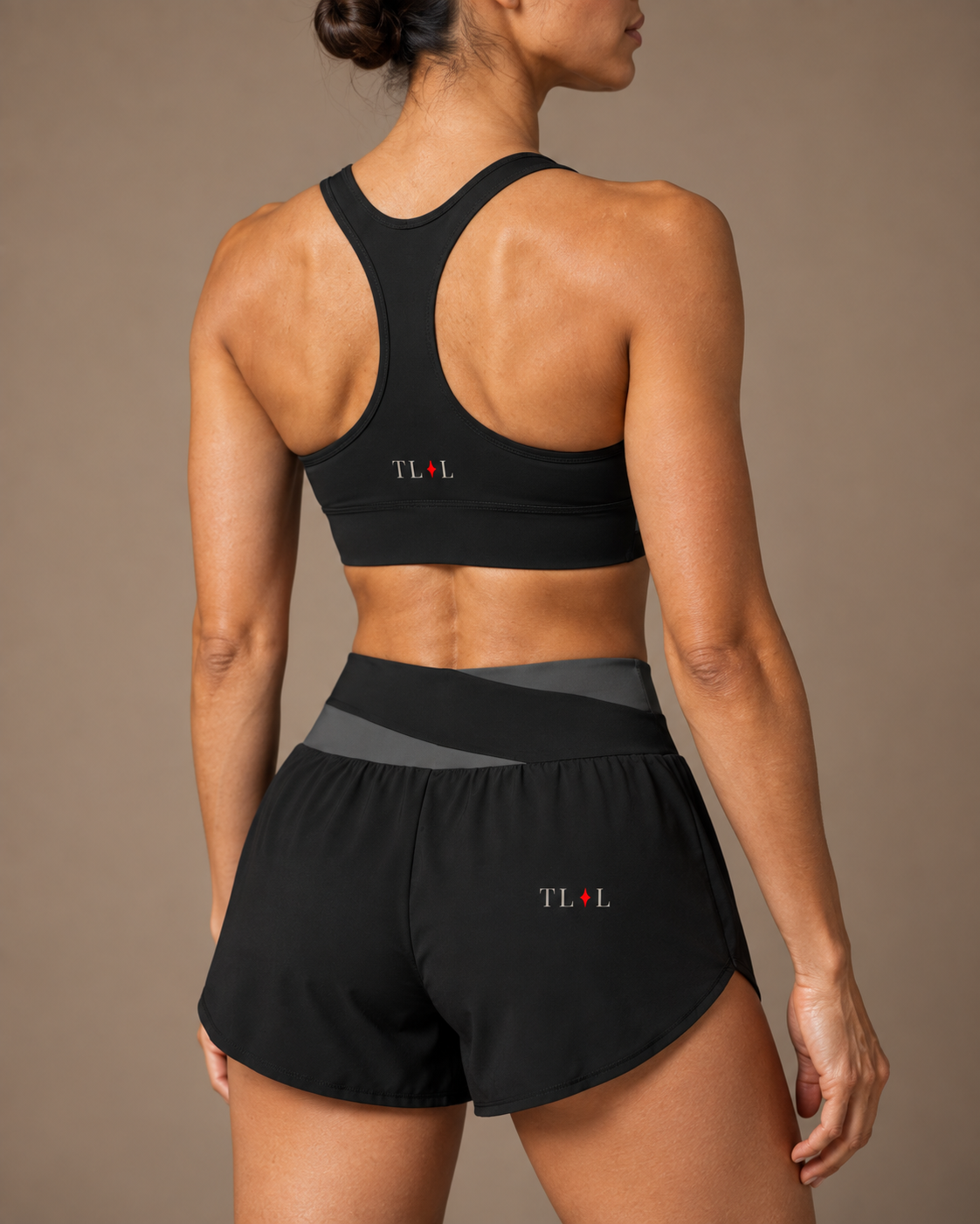 TLOL Paneled Yoga Shorts