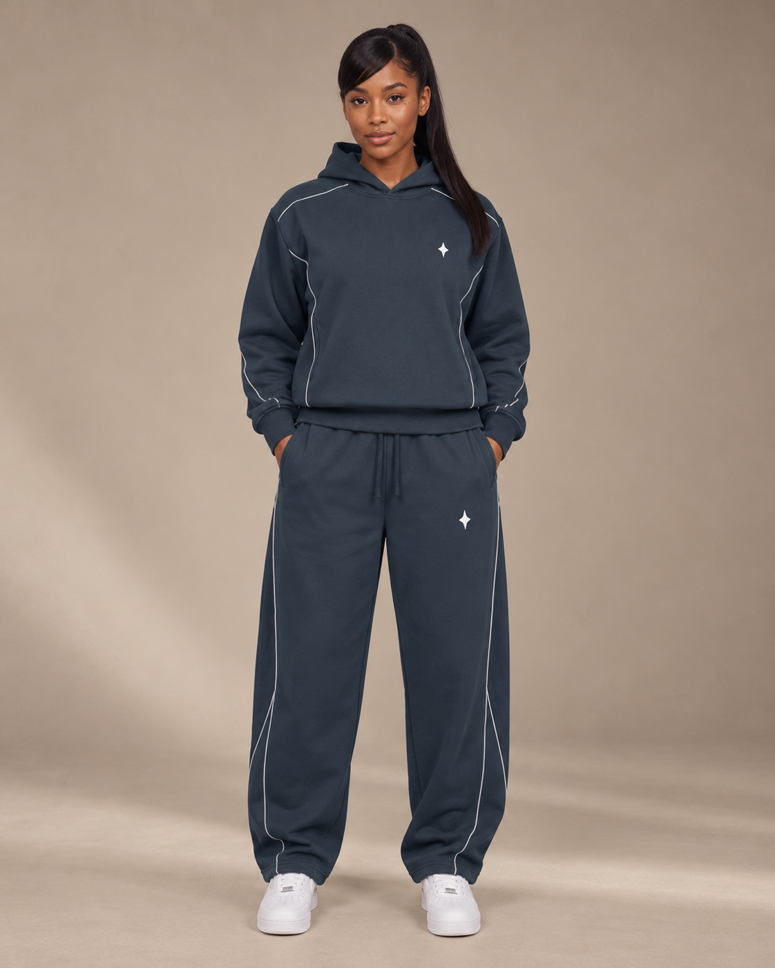 TLOL Piped Barrel Sweatpants