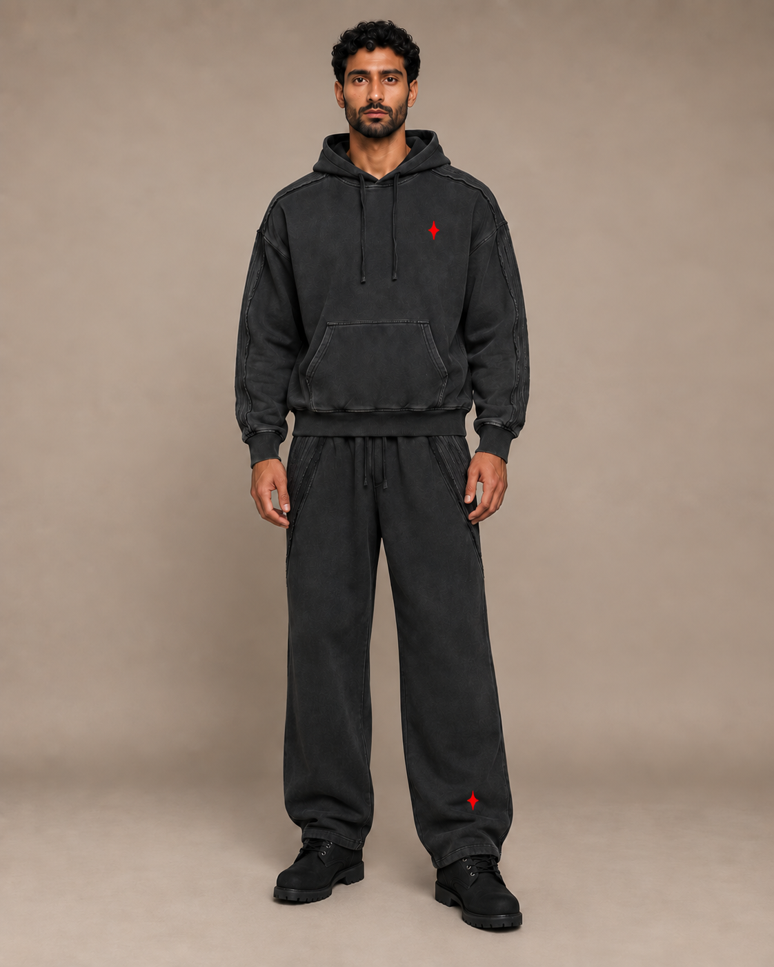 TLOL Seasons Raw-Edge Hoodie