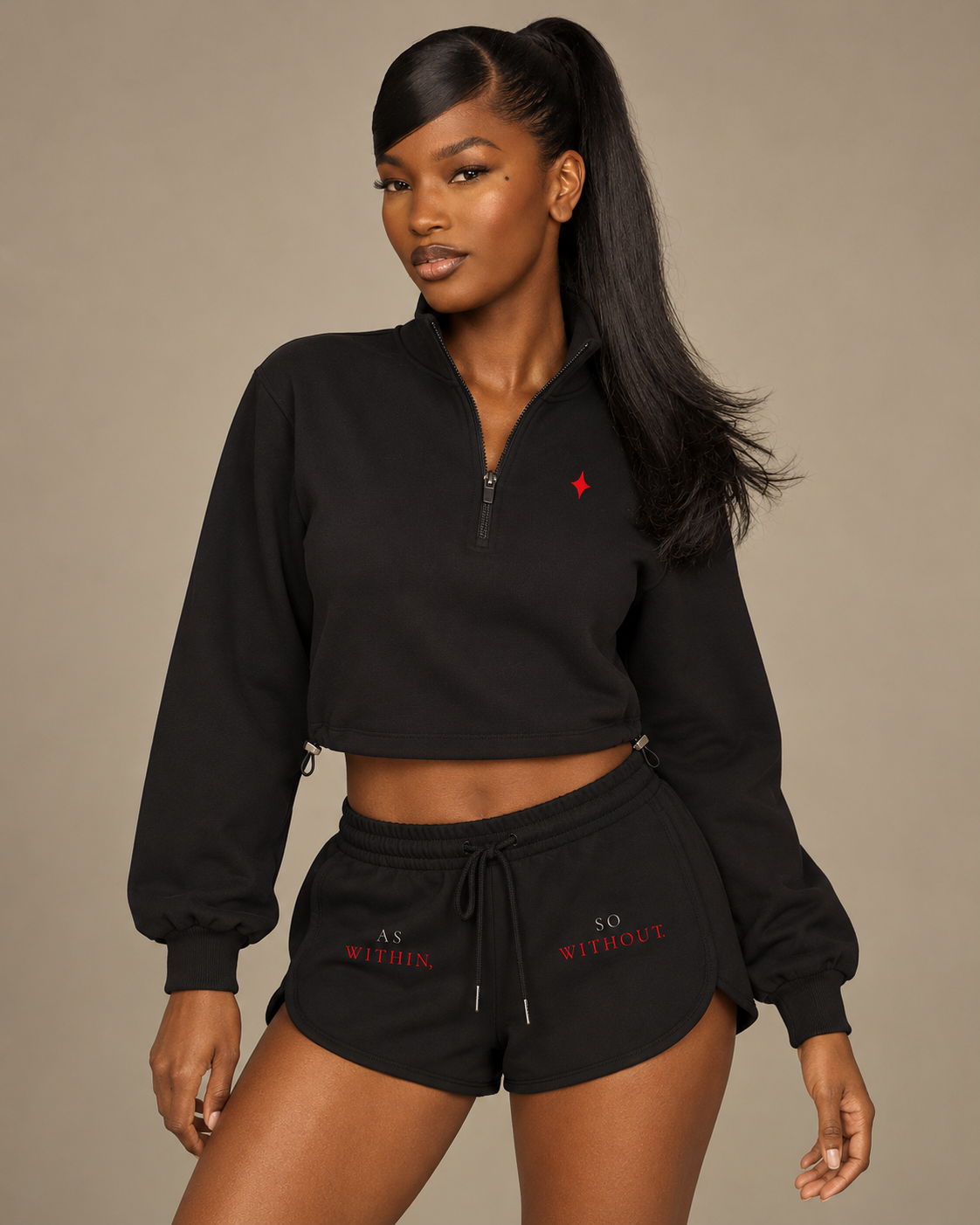 TLOL Mirror Drawstring Shorts