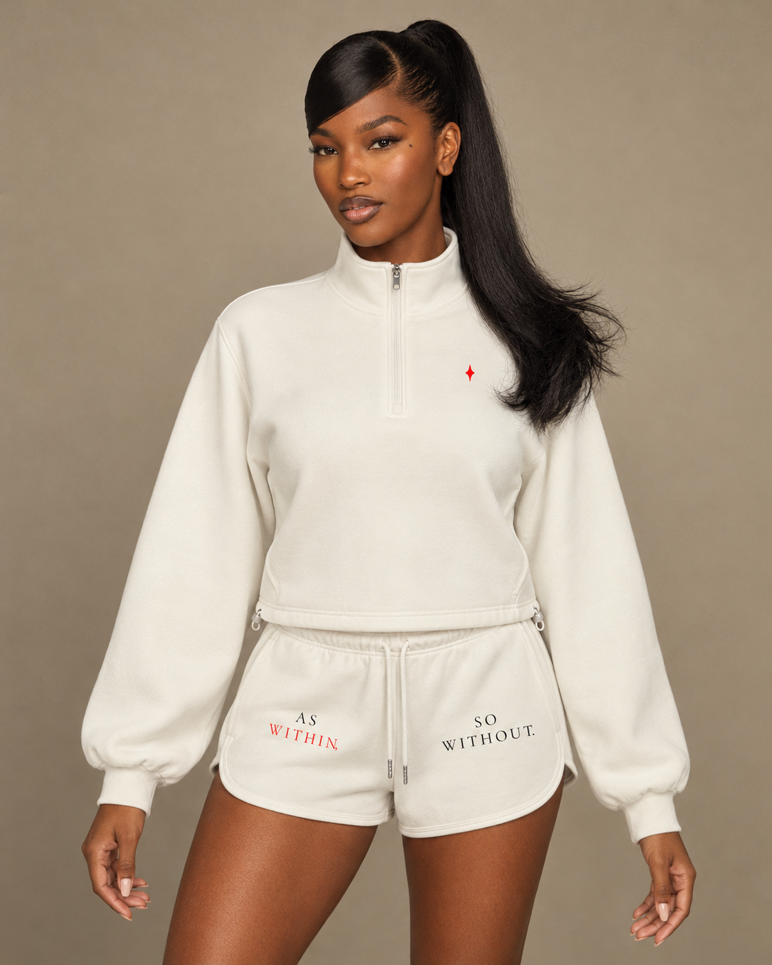 TLOL Mirror Boxy Quarter-Zip