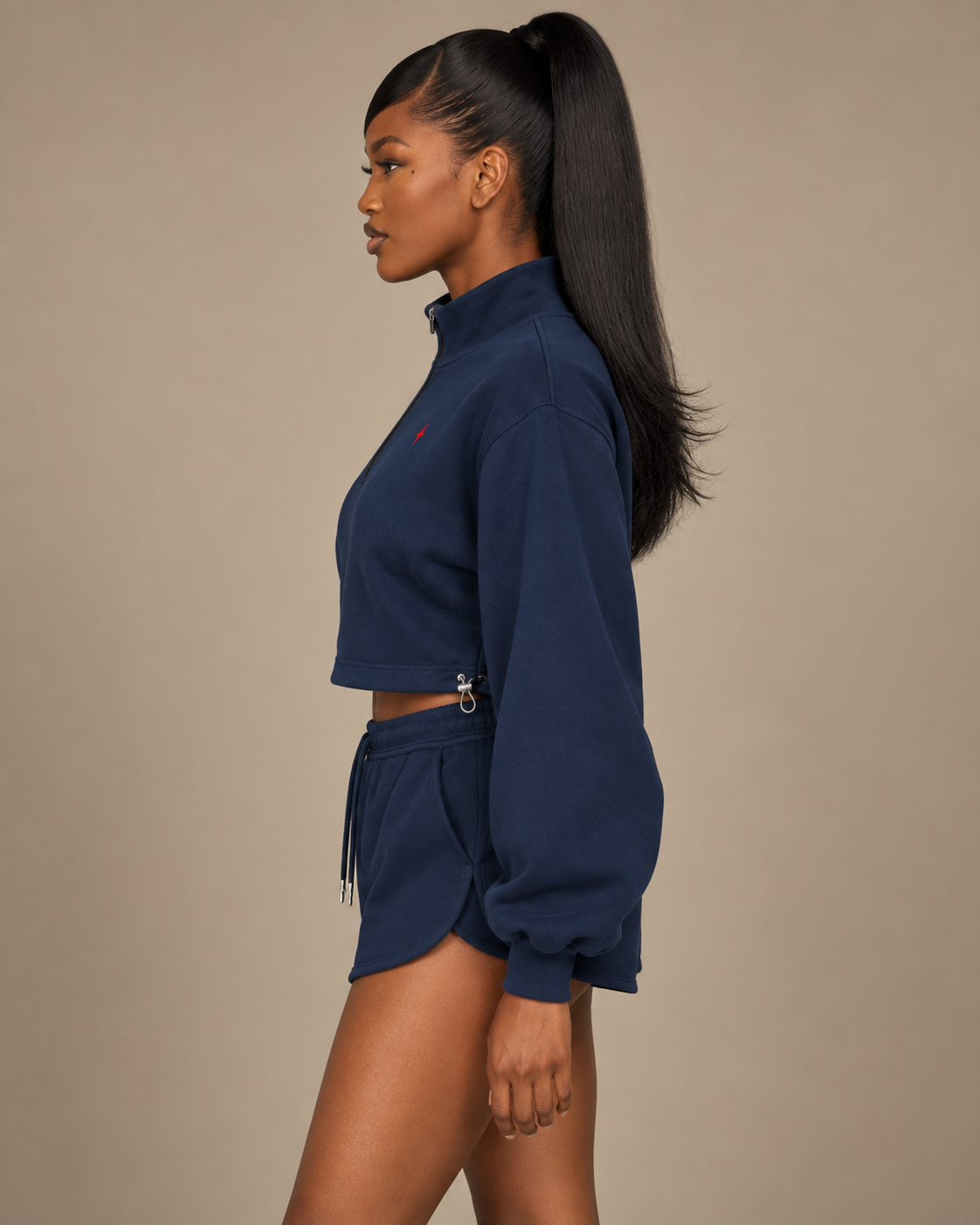 TLOL Mirror Boxy Quarter-Zip