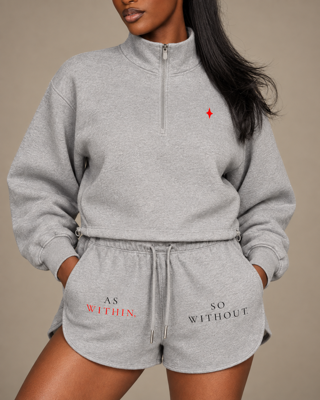 TLOL Mirror Boxy Quarter-Zip