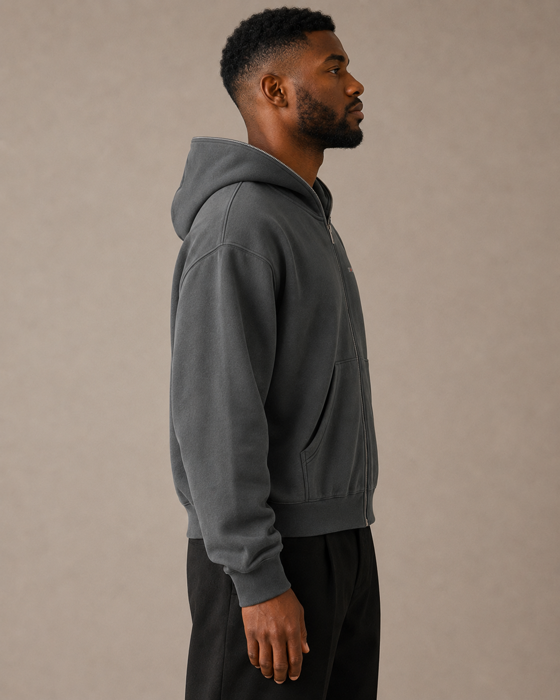 TLOL Me Against Me Boxy Zip Hoodie