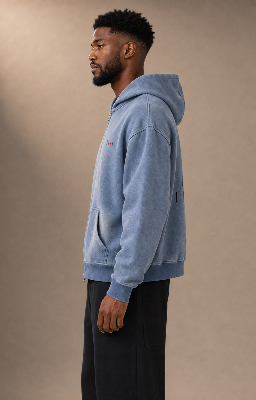 TLOL I Let It Go Boxy Zip Hoodie