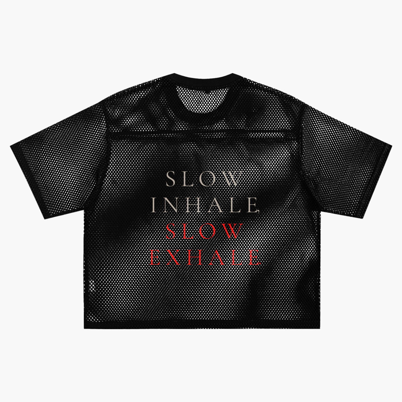 See-through Boxy Net T-Shirt