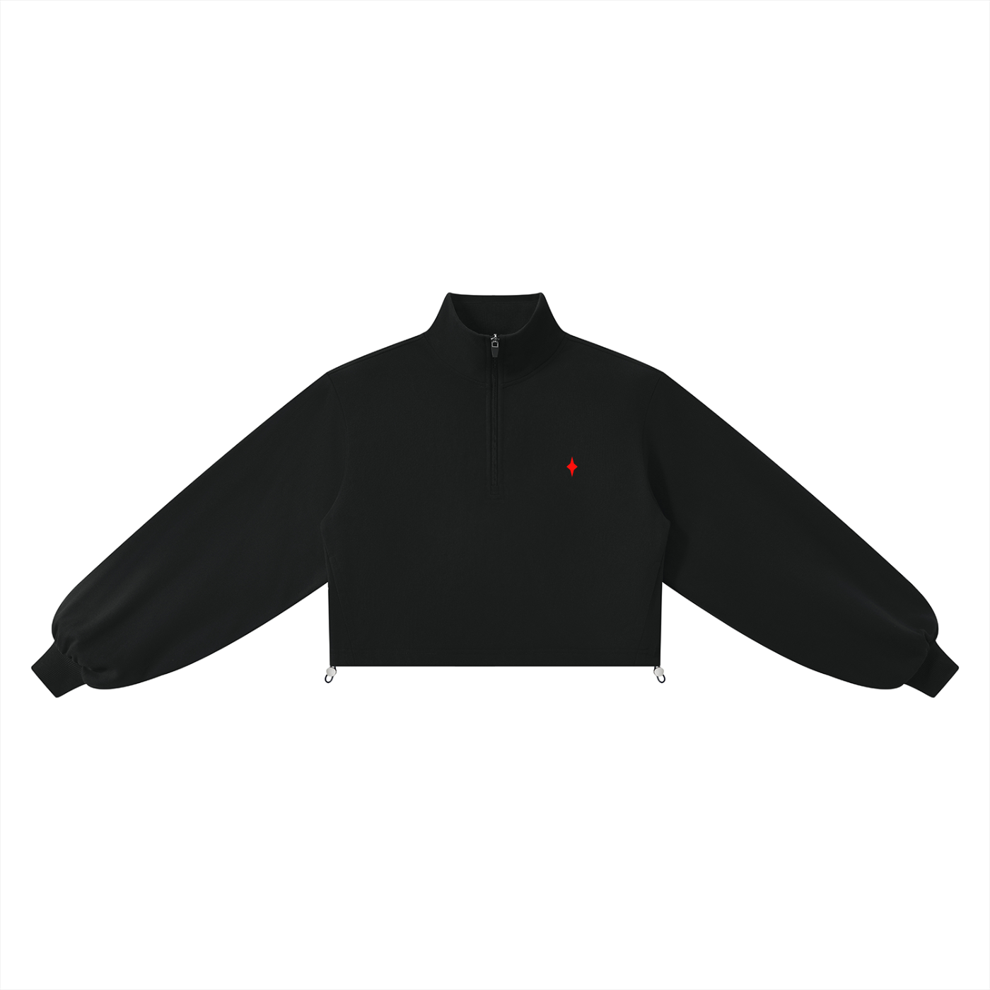 Women’s Mock-Neck Quarter-Zip Sweatshirt