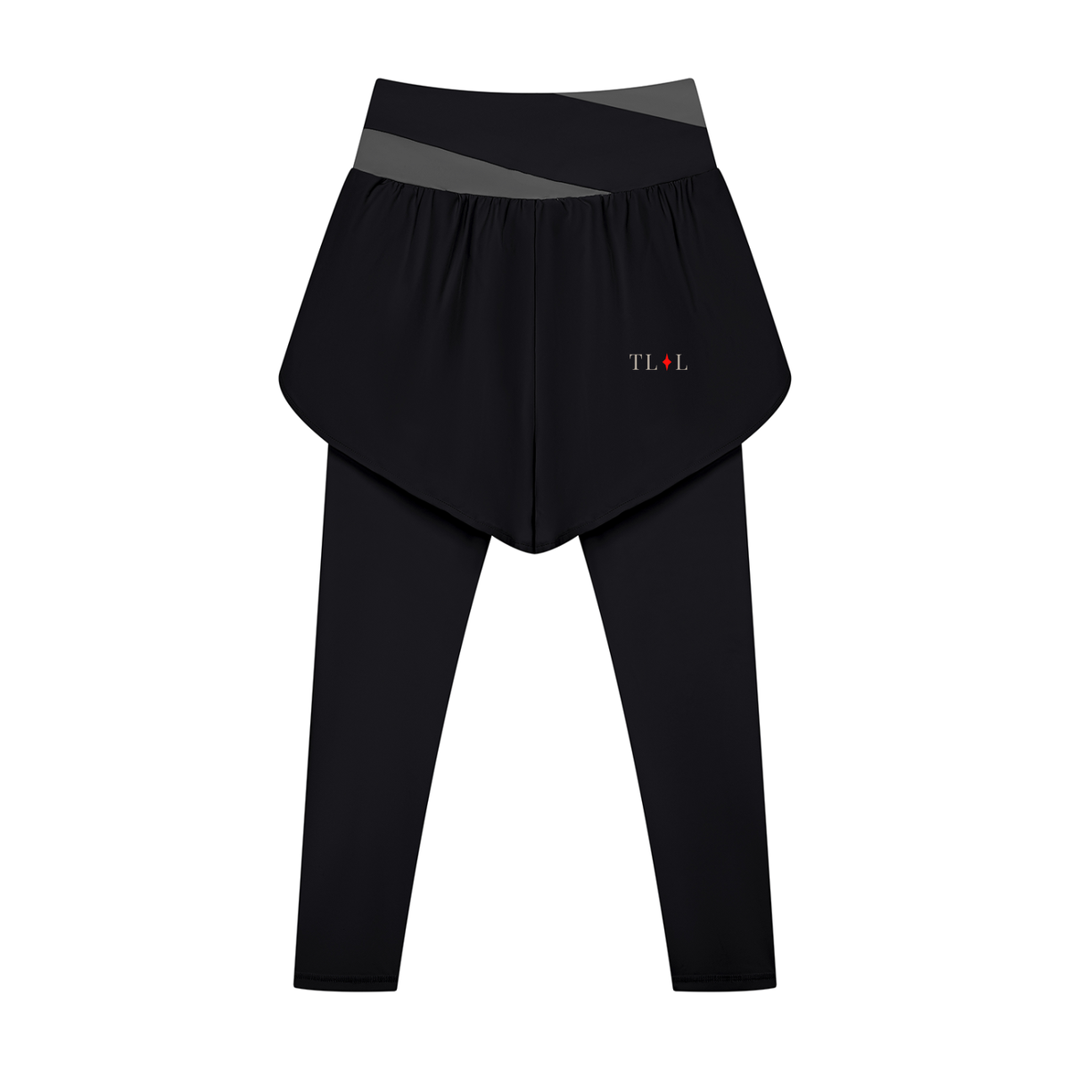 Women's Paneled High Waisted Yoga Leggings