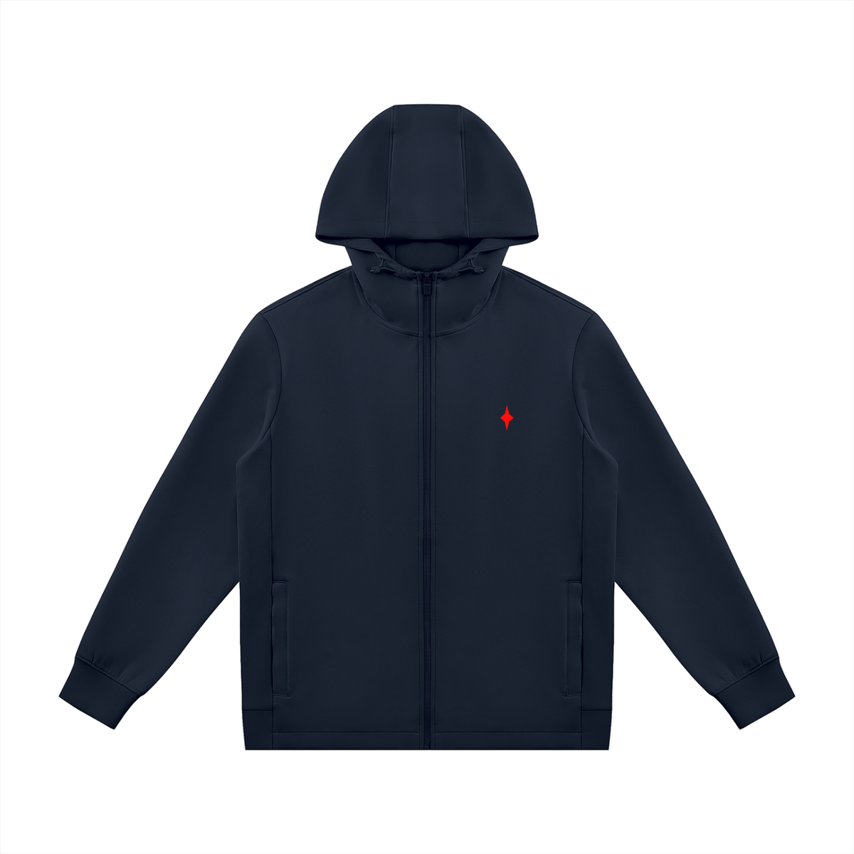 Unisex Regular Fit Full Zip Hoodie