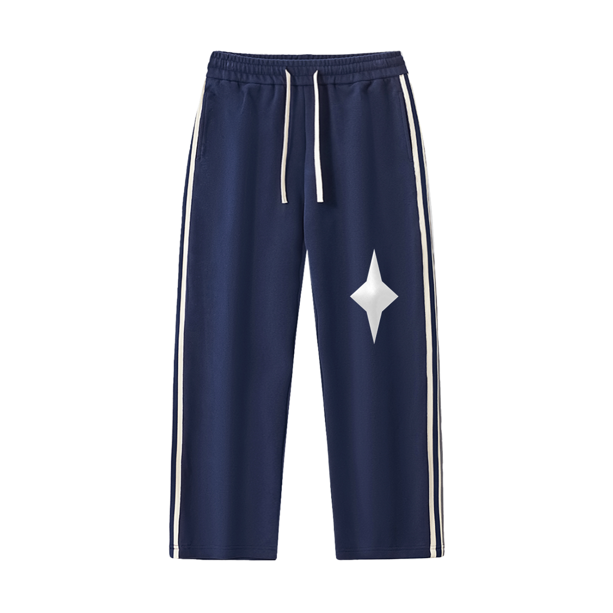 TLOL Contrast Stripe Straight-Leg Pants