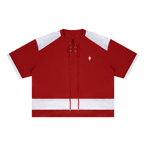 Red with White