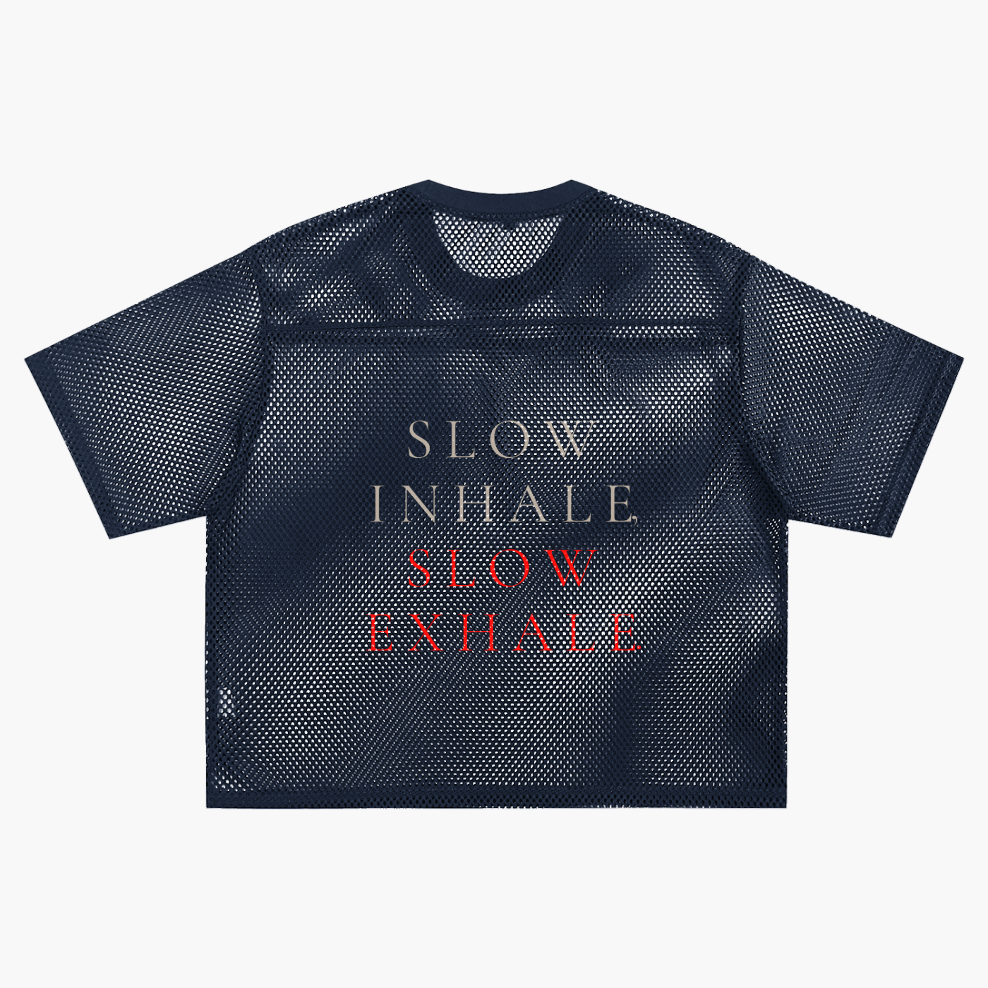 See-through Boxy Net T-Shirt