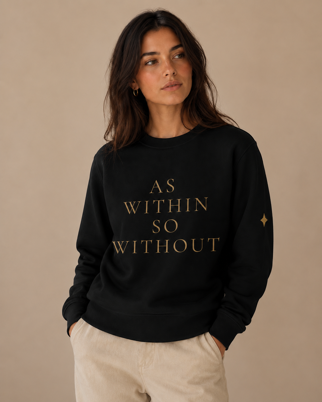 TLOL As Within So Without Organic Crew Sweatshirt