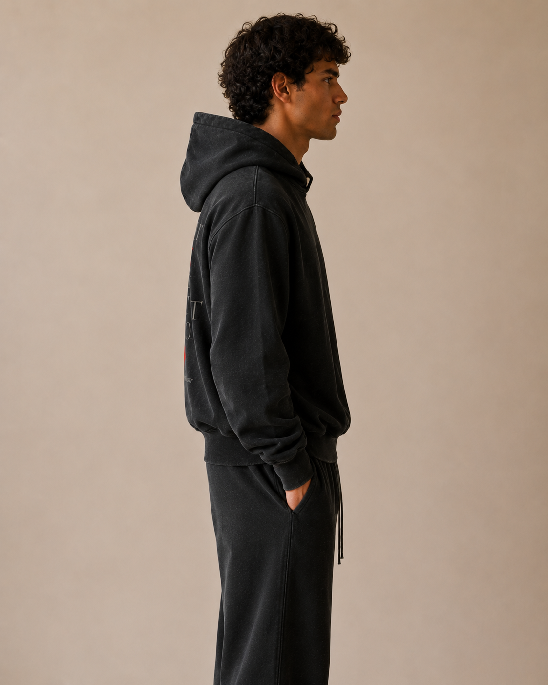 TLOL I Let It Hurt Washed Fleece Hoodie