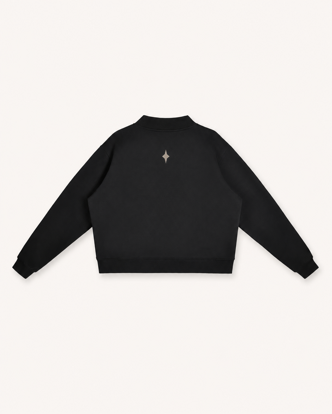TLOL Life Happens For Me Mock-Neck Fleece Sweatshirt