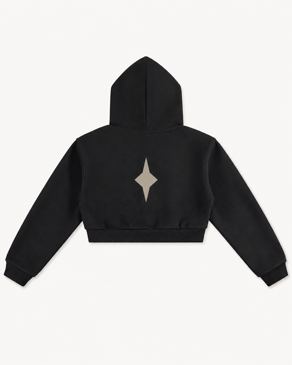 TLOL I Am Enough Cropped Essential Hoodie
