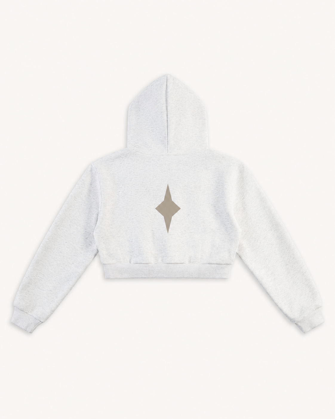 TLOL I Am Enough Cropped Essential Hoodie