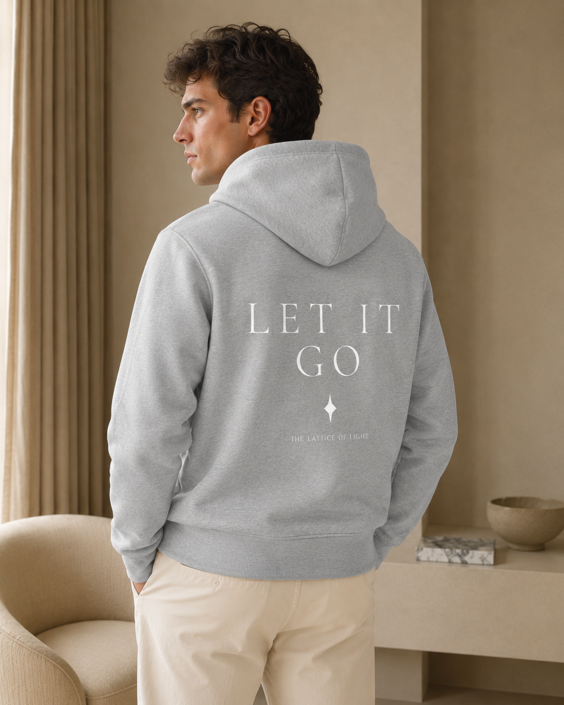 Essential Heavyweight High Neck  Zip-Up Hoodie