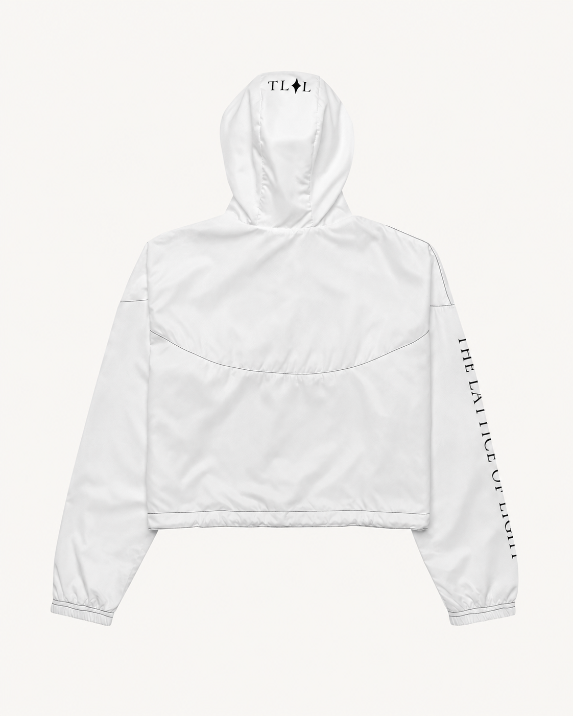 TLOL I Am Enough Cropped Windbreaker
