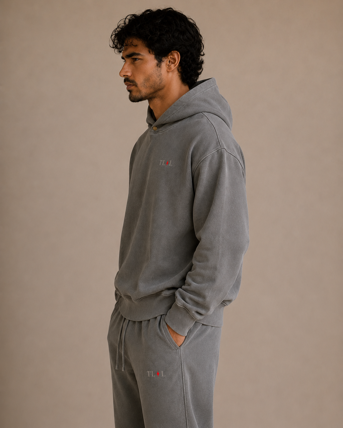TLOL I Let It Hurt Washed Fleece Hoodie