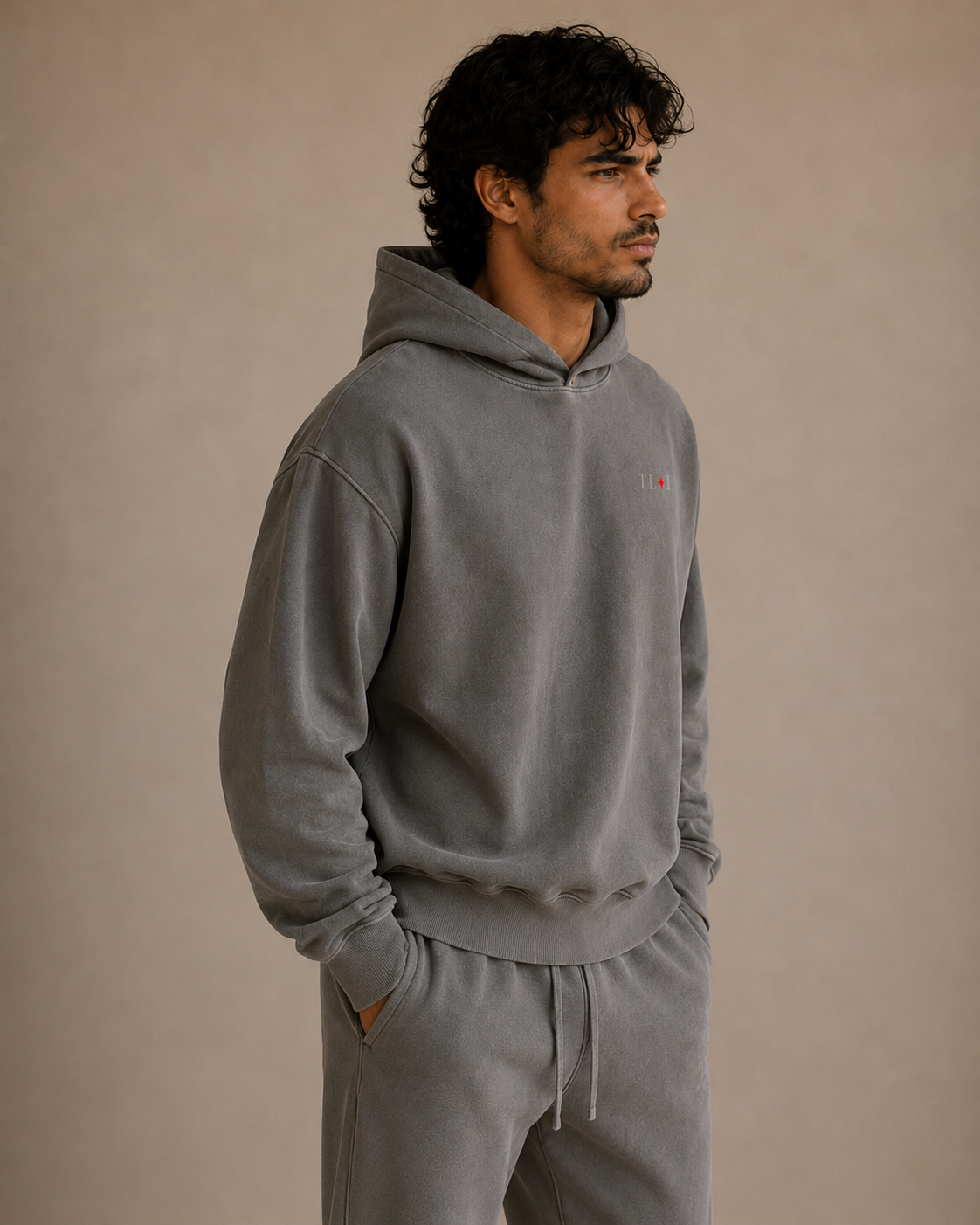 TLOL I Let It Hurt Washed Fleece Hoodie