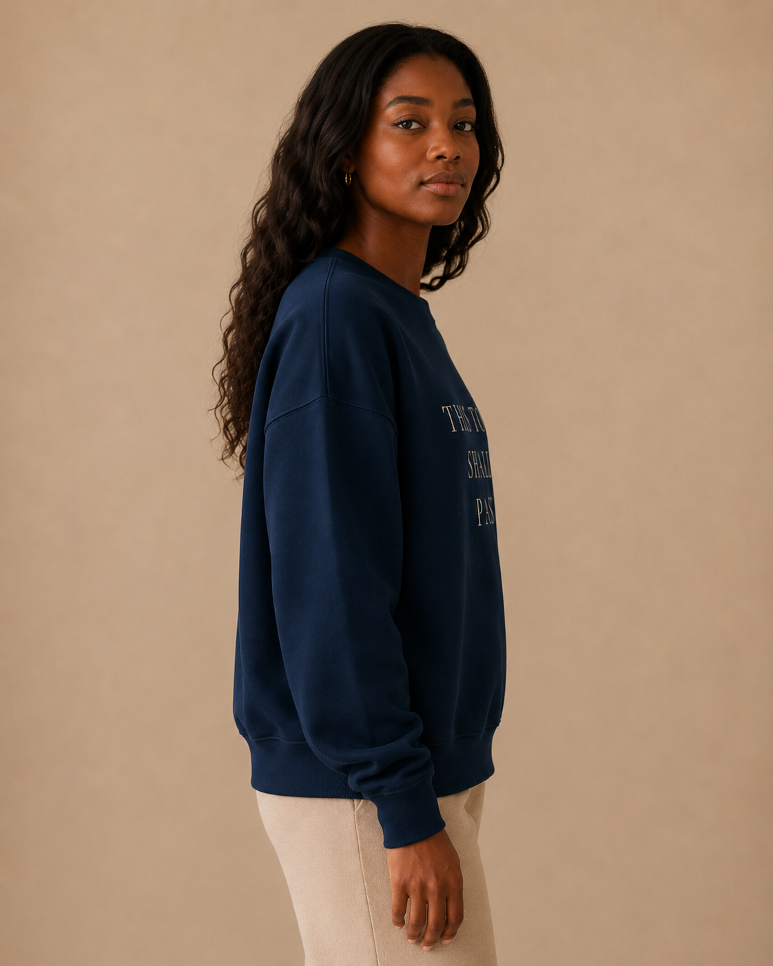 TLOL This Too Shall Pass Organic Crew Sweatshirt